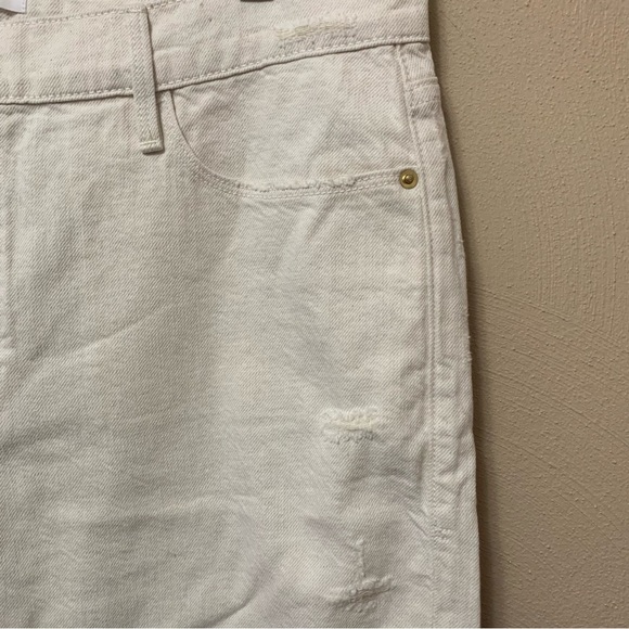 Frame Le Garcon Mid Rise Straight Fit Jeans Au Natural Heather Size 28 NWT New - Picture 6 of 13